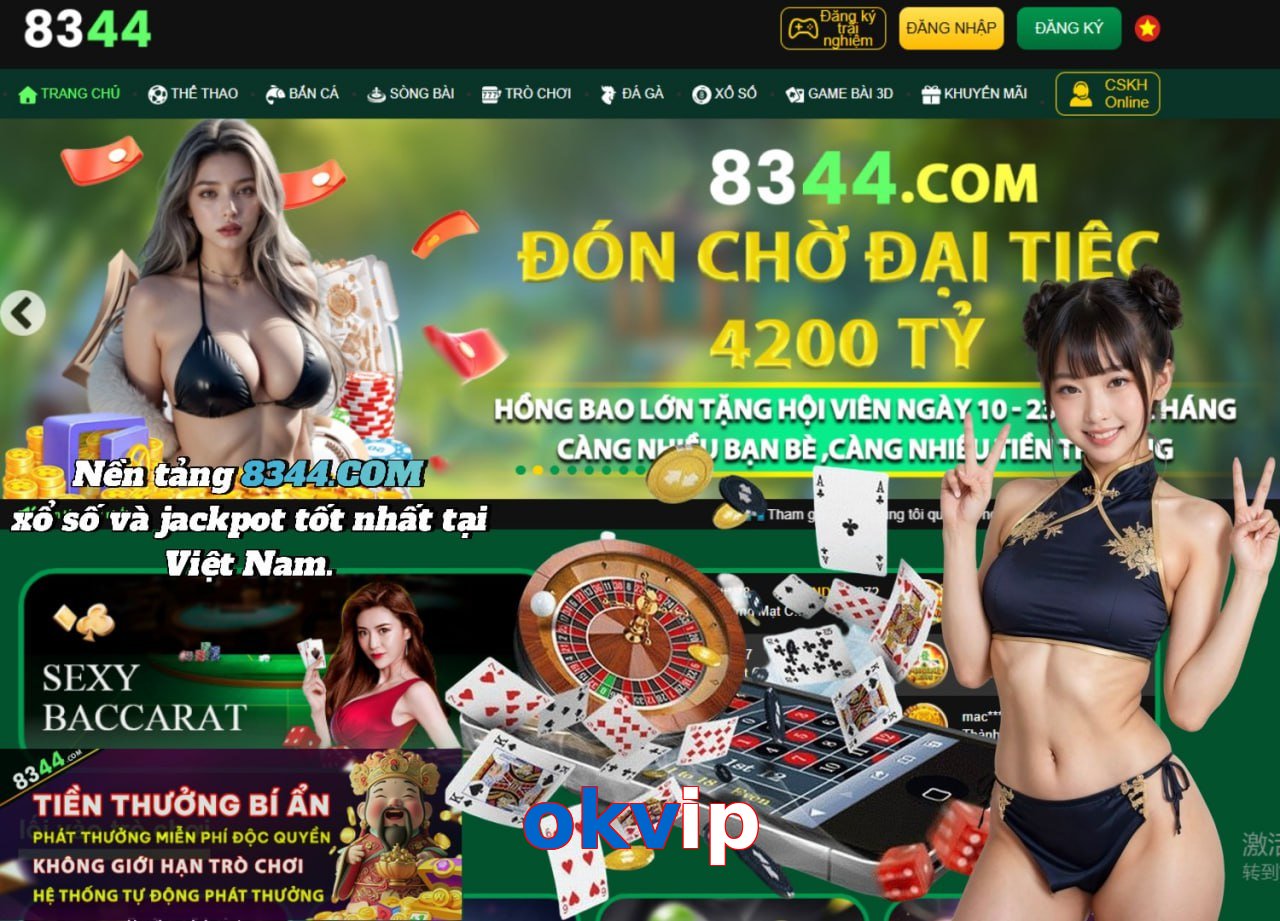 Trò chơi Slot được yêu thích tại okvip